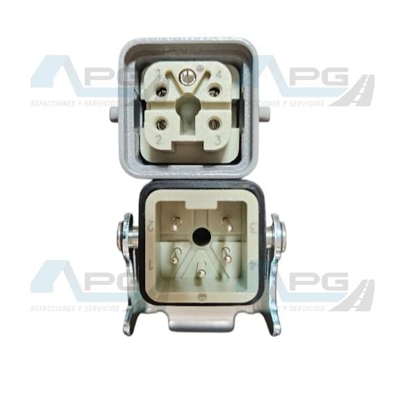 conector macho y hembra vogele
